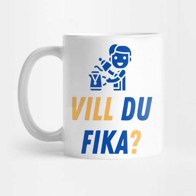 Vill du fika? Swedish question for a coffee break by 66LatitudeNorth